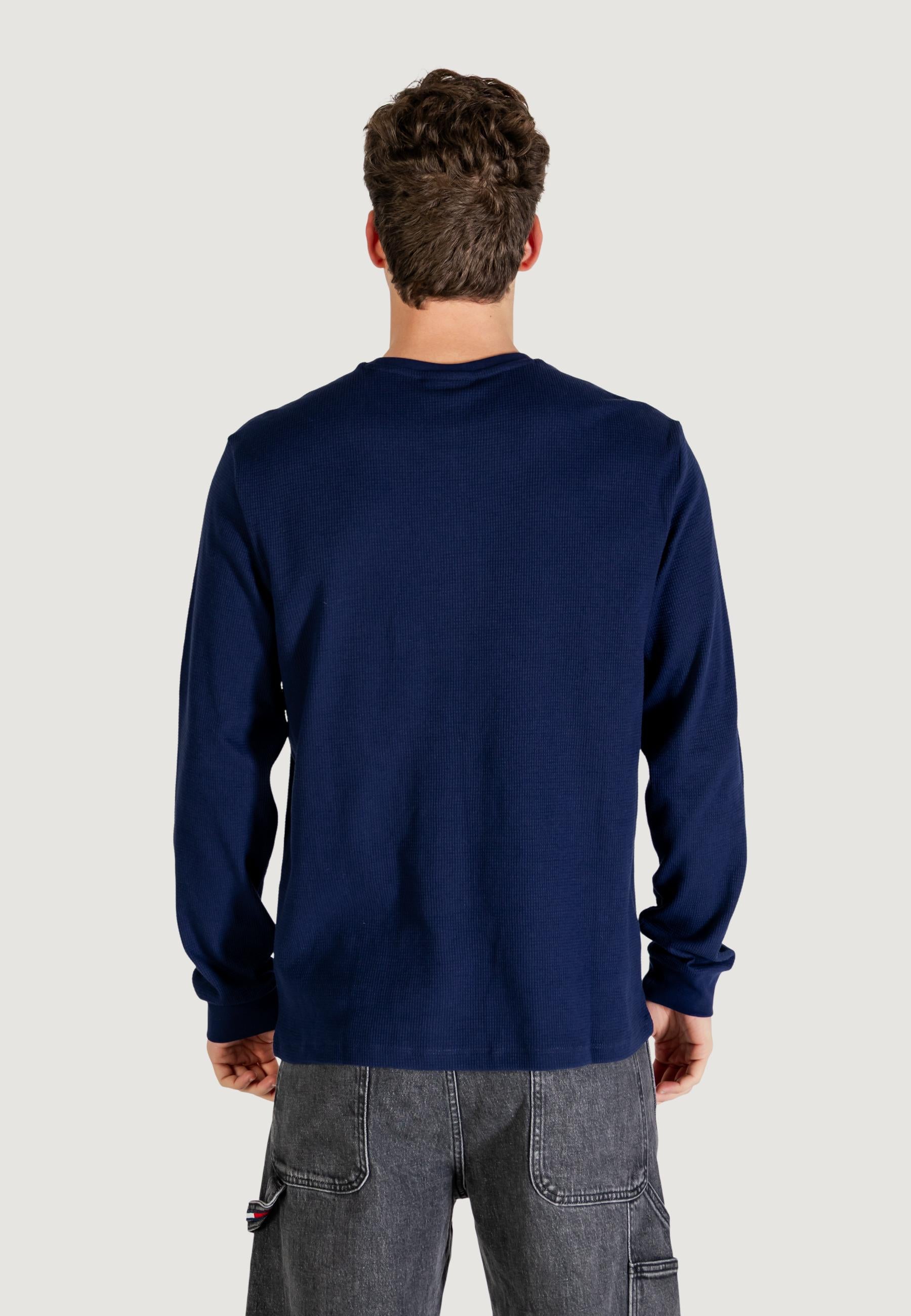 T-shirt manica lunga Calvin Klein Jeans LS WAFFLE BADGE CREW