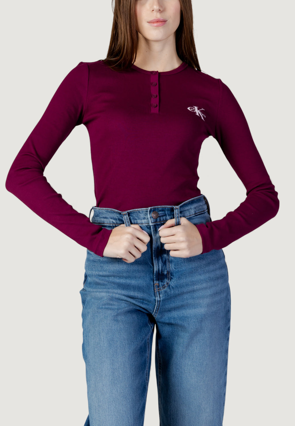 T-shirt manica lunga Calvin Klein Jeans LV047E201G