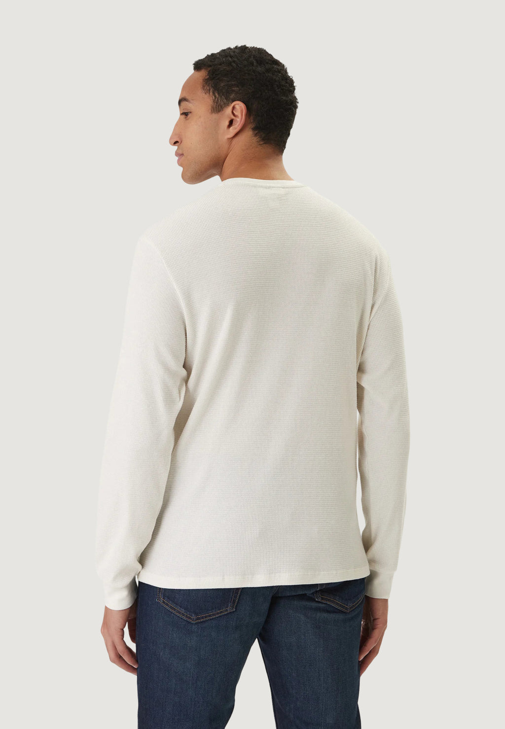 T-shirt manica lunga Calvin Klein Jeans LS WAFFLE BADGE CREW