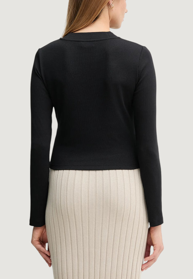 T-shirt Calvin Klein Jeans A- LS MONOGRAM BABY