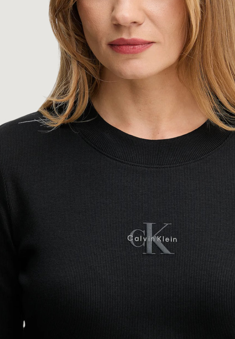 T-shirt manica lunga Calvin Klein Jeans A- LS MONOGRAM BABY