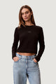 T-shirt manica lunga Calvin Klein Jeans A- LS MONOGRAM BABY