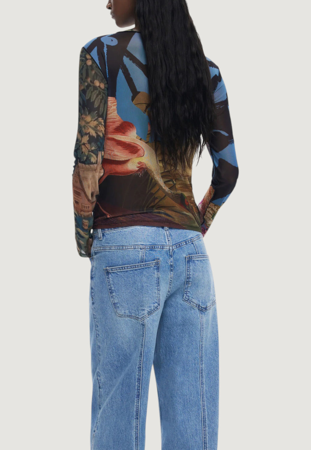 T-shirt manica lunga Desigual TS_DRAGON_LACROIX