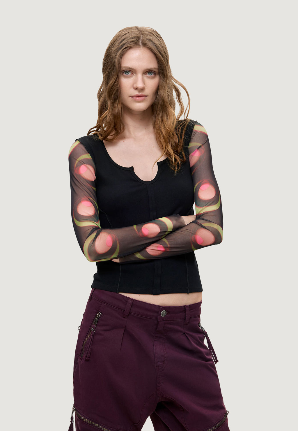 T-shirt manica lunga Desigual TS_BRUSELAS