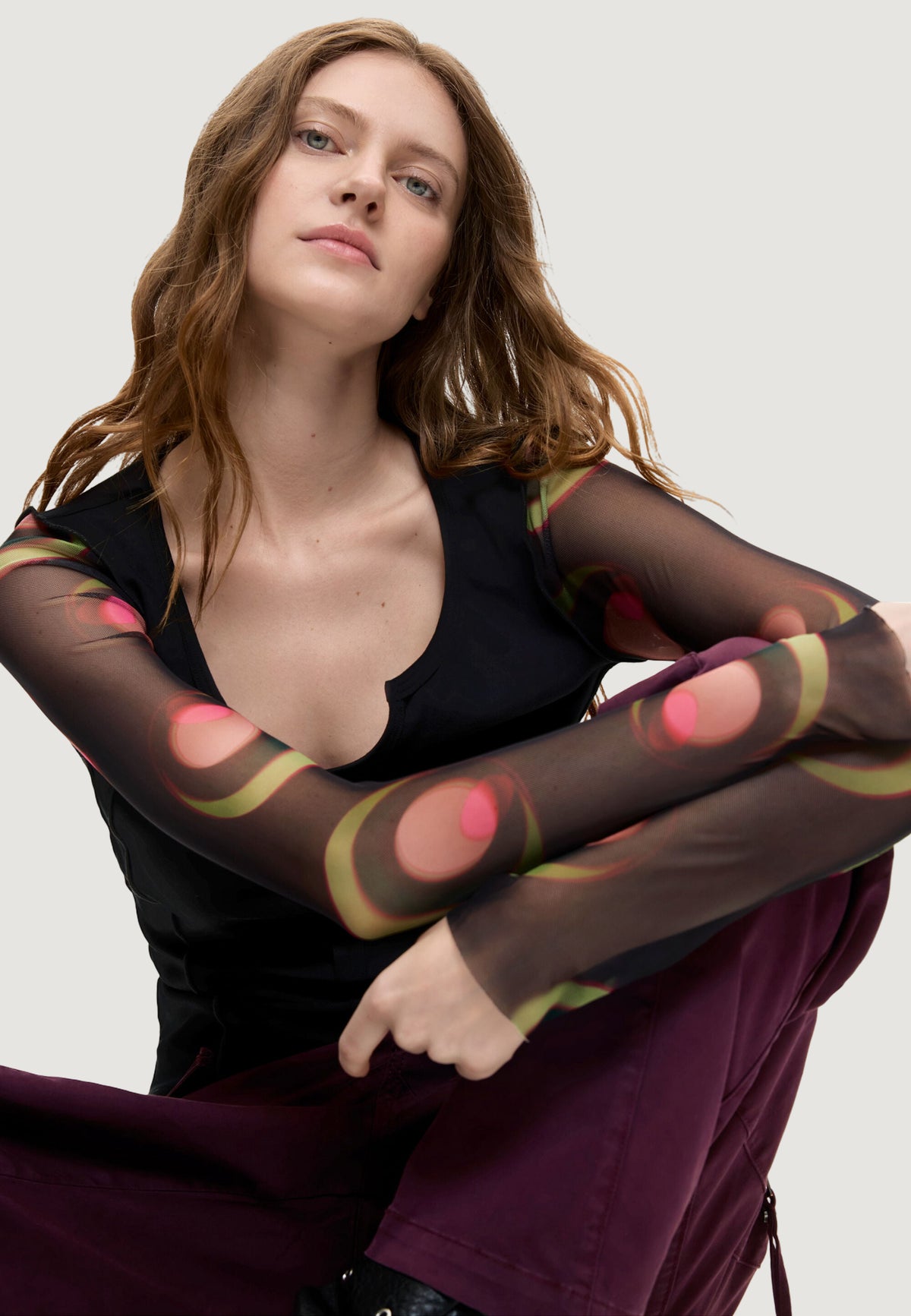 T-shirt manica lunga Desigual TS_BRUSELAS