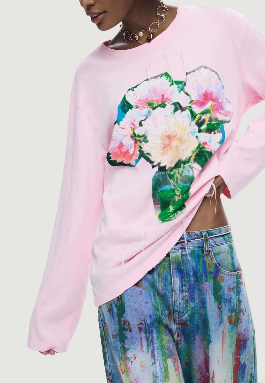 T-shirt manica lunga Desigual REPRIS_TS_ABROATH