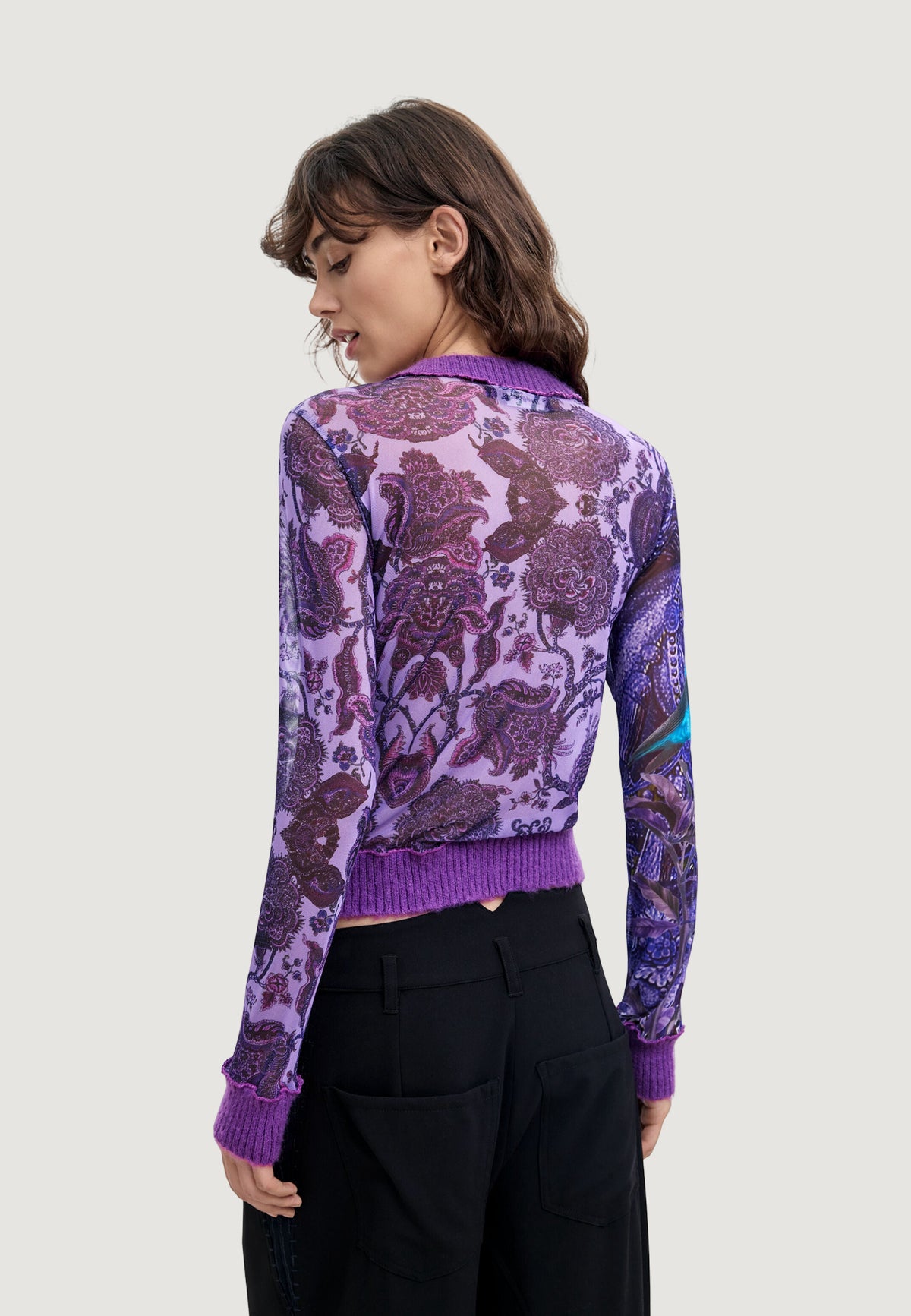 T-shirt manica lunga Desigual TS_HORSE_LACROIX