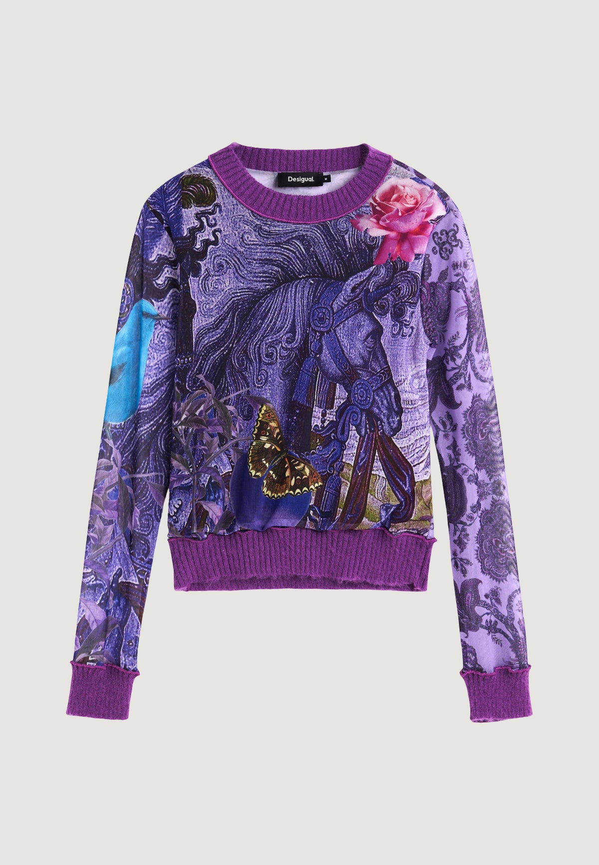 T-shirt manica lunga Desigual TS_HORSE_LACROIX