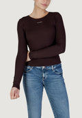 T-shirt manica lunga Guess Active NAT RIB LS TOP