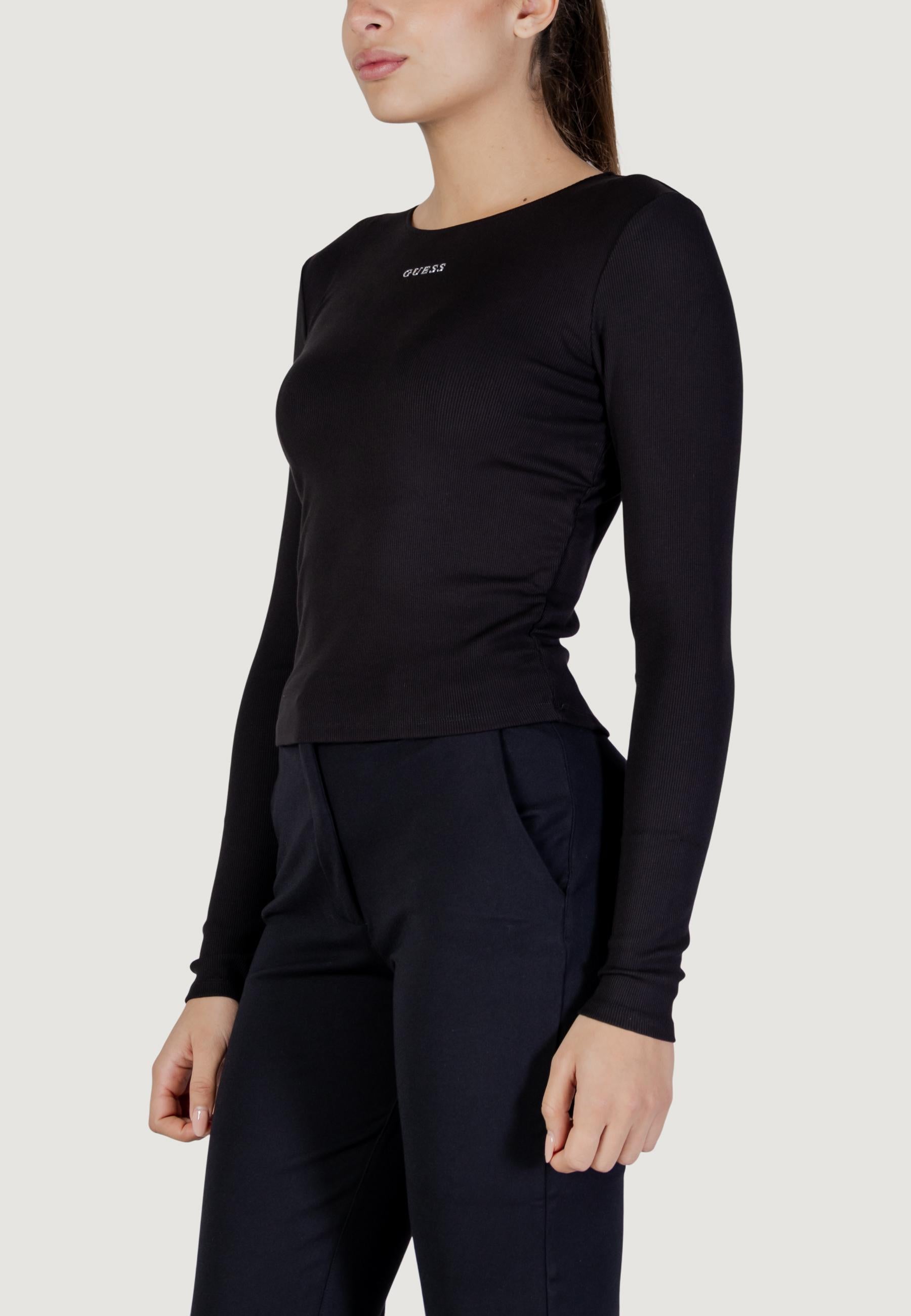 T-shirt manica lunga Guess Active NAT RIB LS TOP