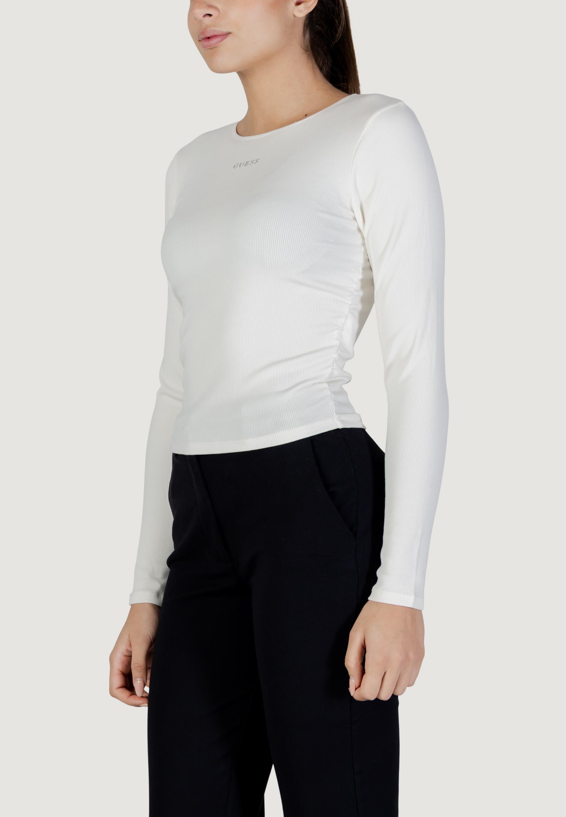 T-shirt manica lunga Guess Active NAT RIB LS TOP