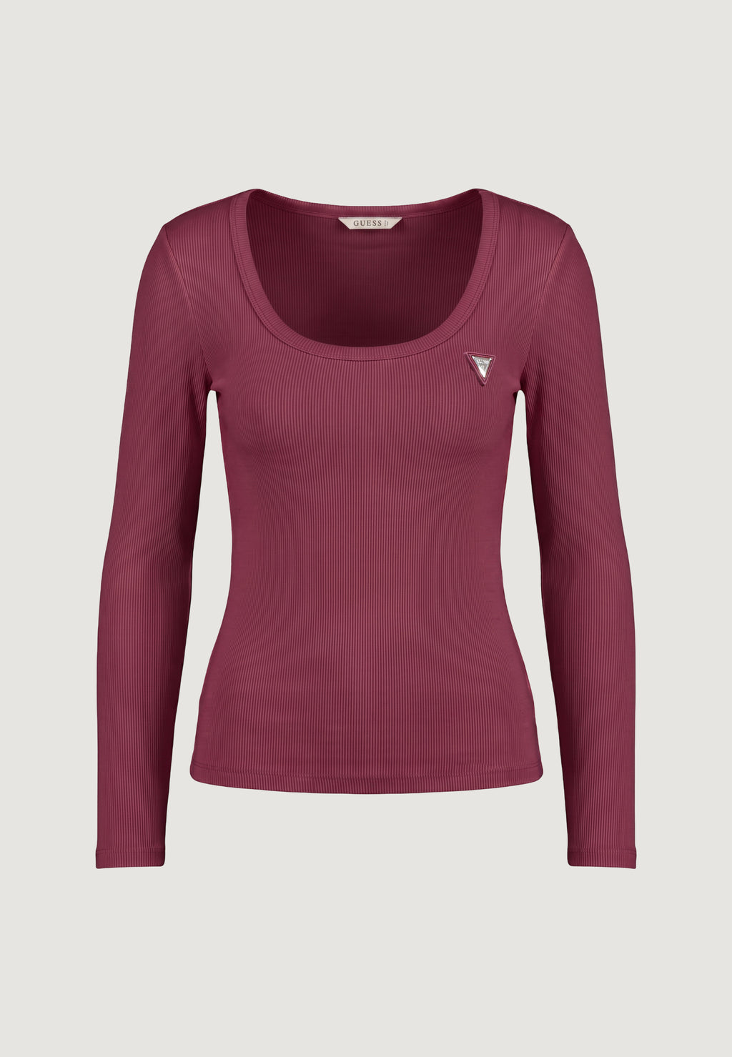 T-shirt manica lunga Guess COLETTE LS RIB TOP