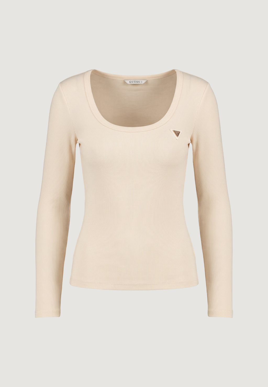 T-shirt manica lunga Guess COLETTE LS RIB TOP