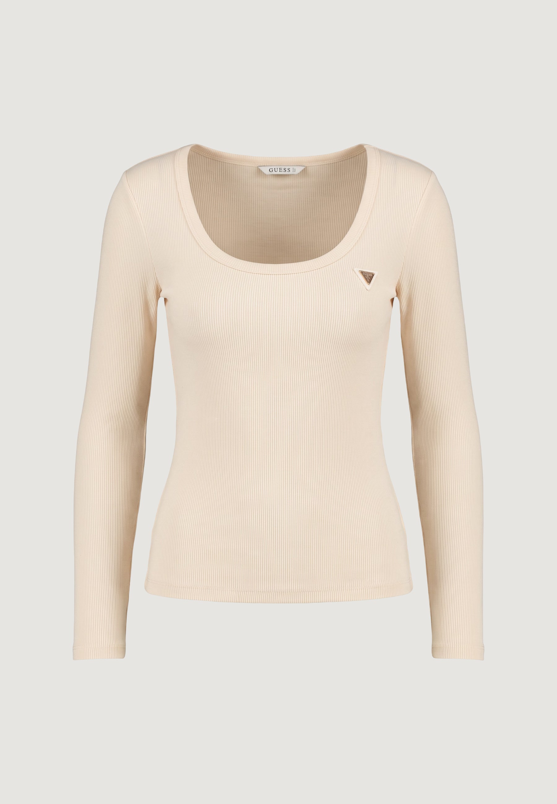 T-shirt manica lunga Guess COLETTE LS RIB TOP