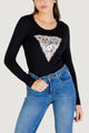 T-shirt Guess LS CN LEO TRIANGLE TEE
