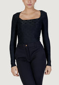T-shirt manica lunga Guess LS JACQUARD ELLEONA TOP