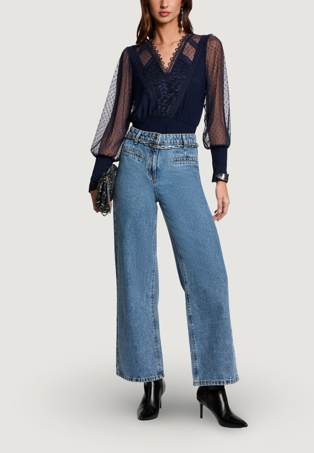 T-shirt manica lunga Morgan De Toi 251-TAGADO