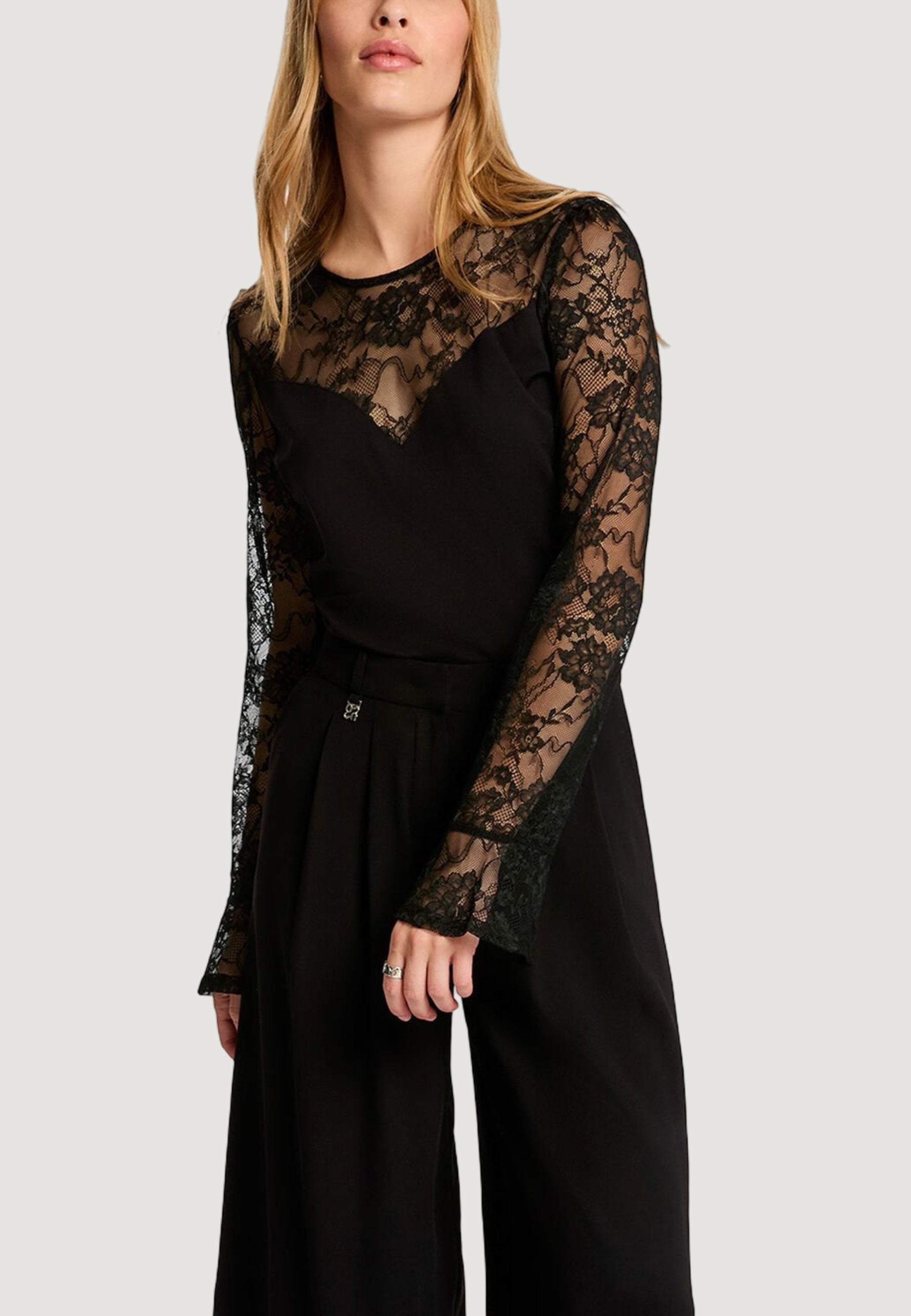 T-shirt manica lunga Morgan De Toi 261-TMELO