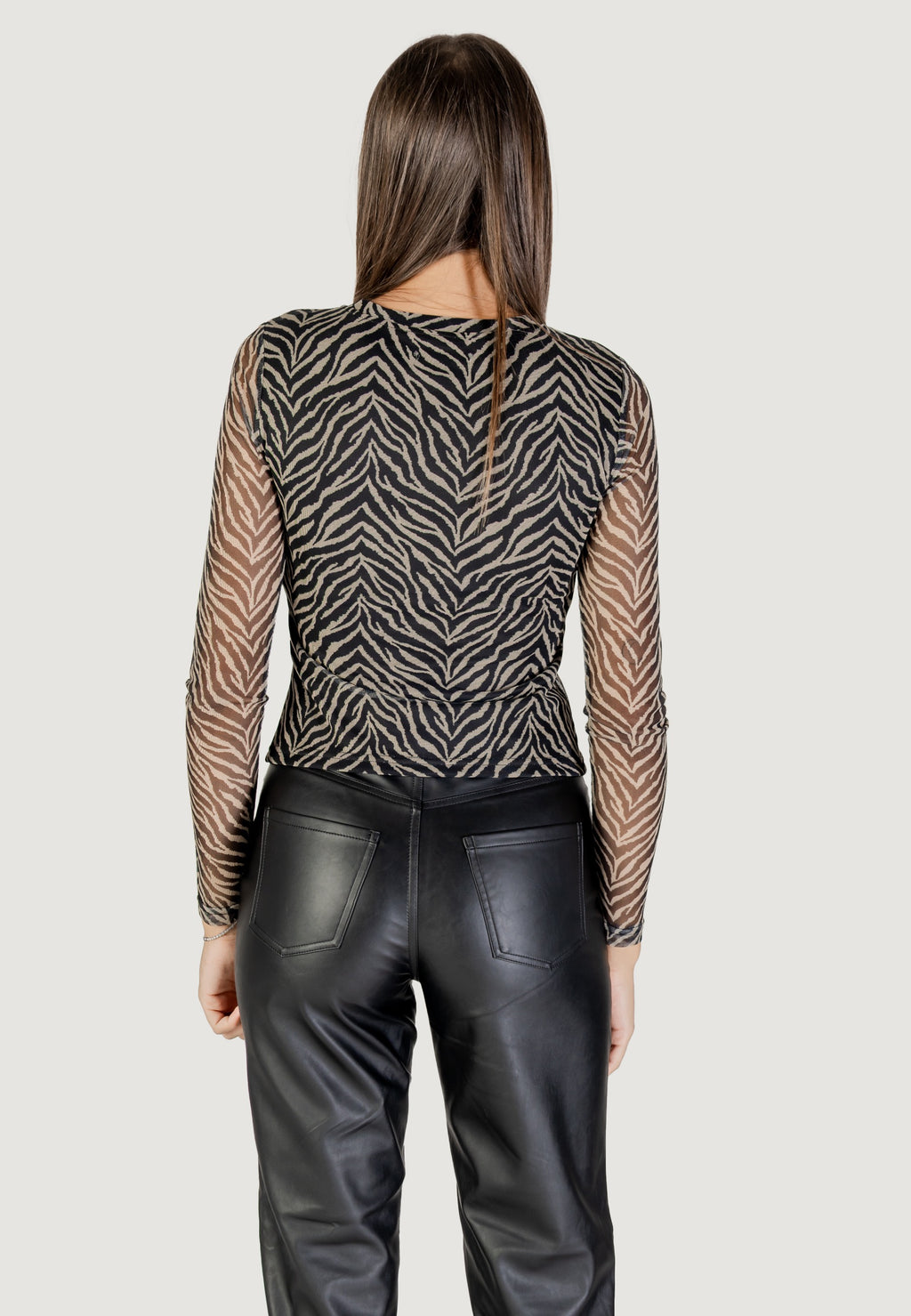 T-shirt manica lunga Only Onlnova L/S Mesh Top