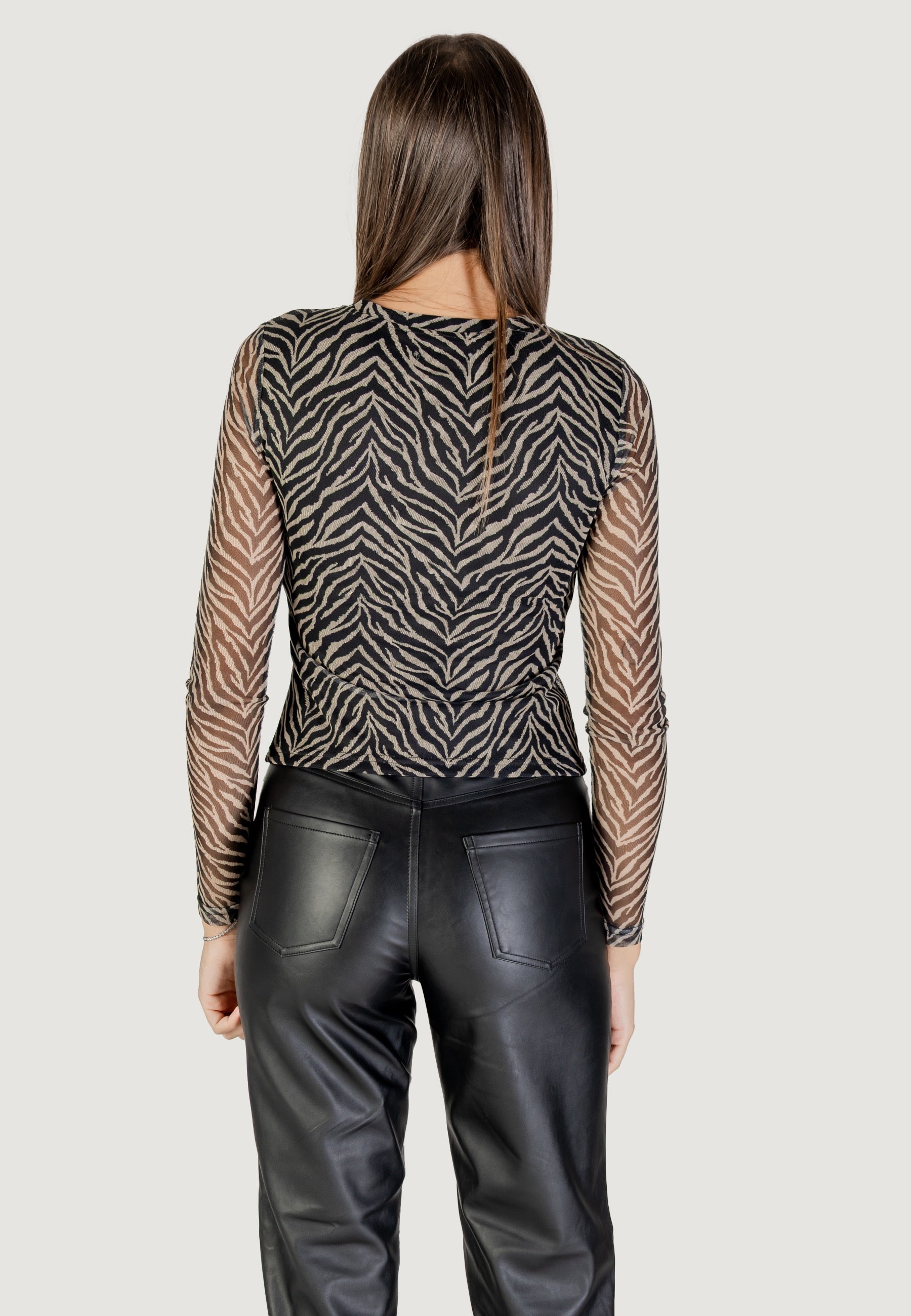 T-shirt manica lunga Only Onlnova L/S Mesh Top