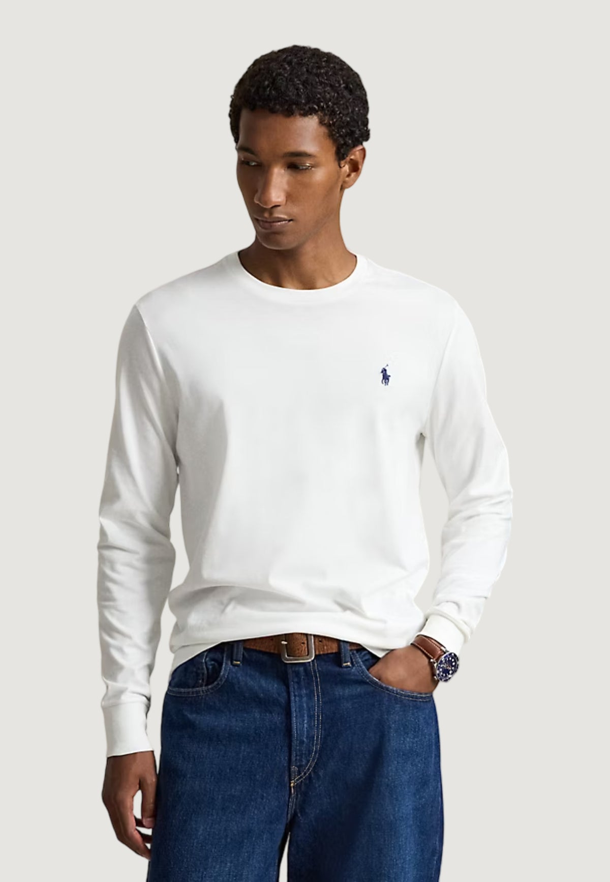 T-shirt manica lunga Ralph Lauren L/S CREW-SLEEP-TOP