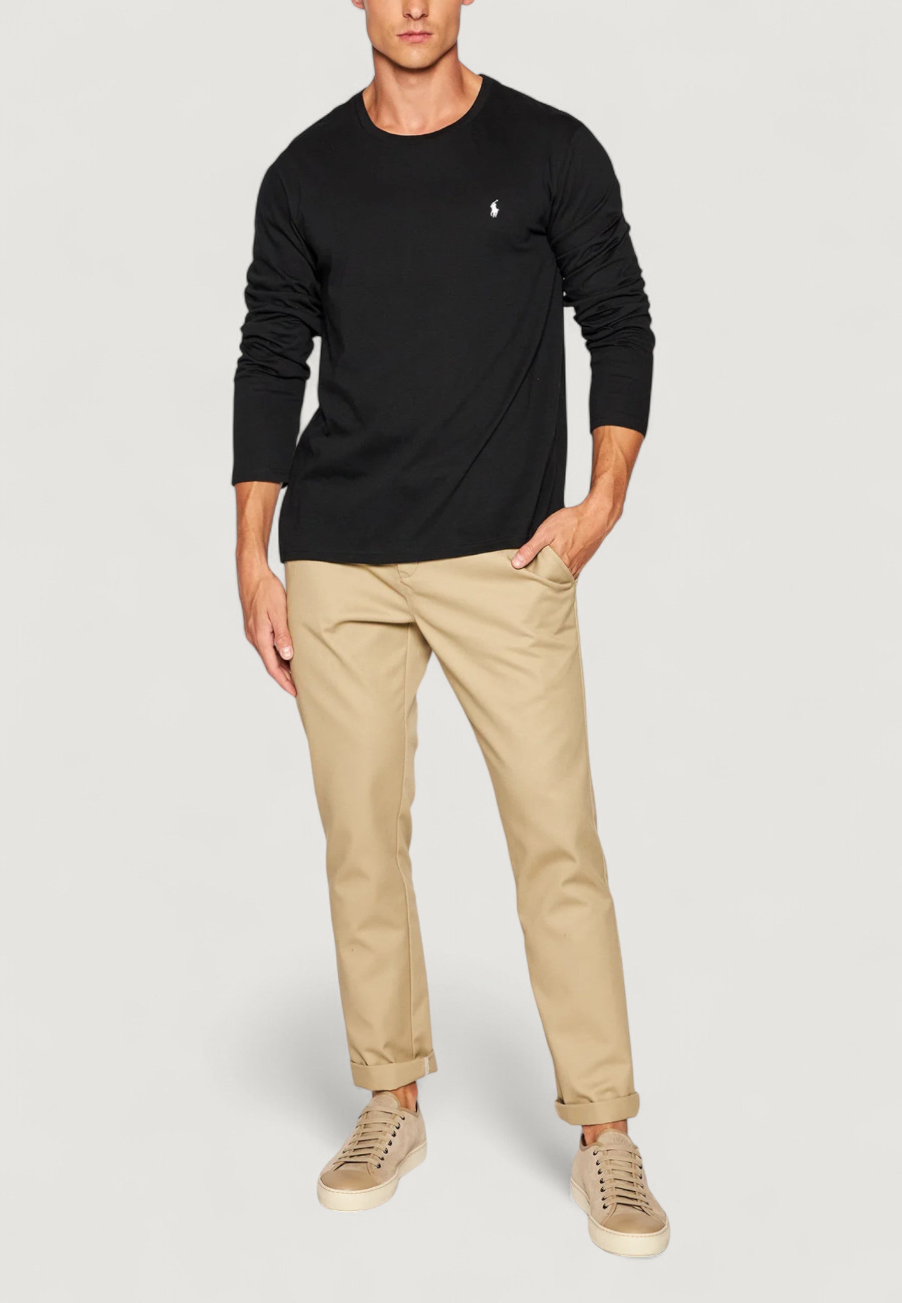 T-shirt manica lunga Ralph Lauren L/S CREW-SLEEP-TOP