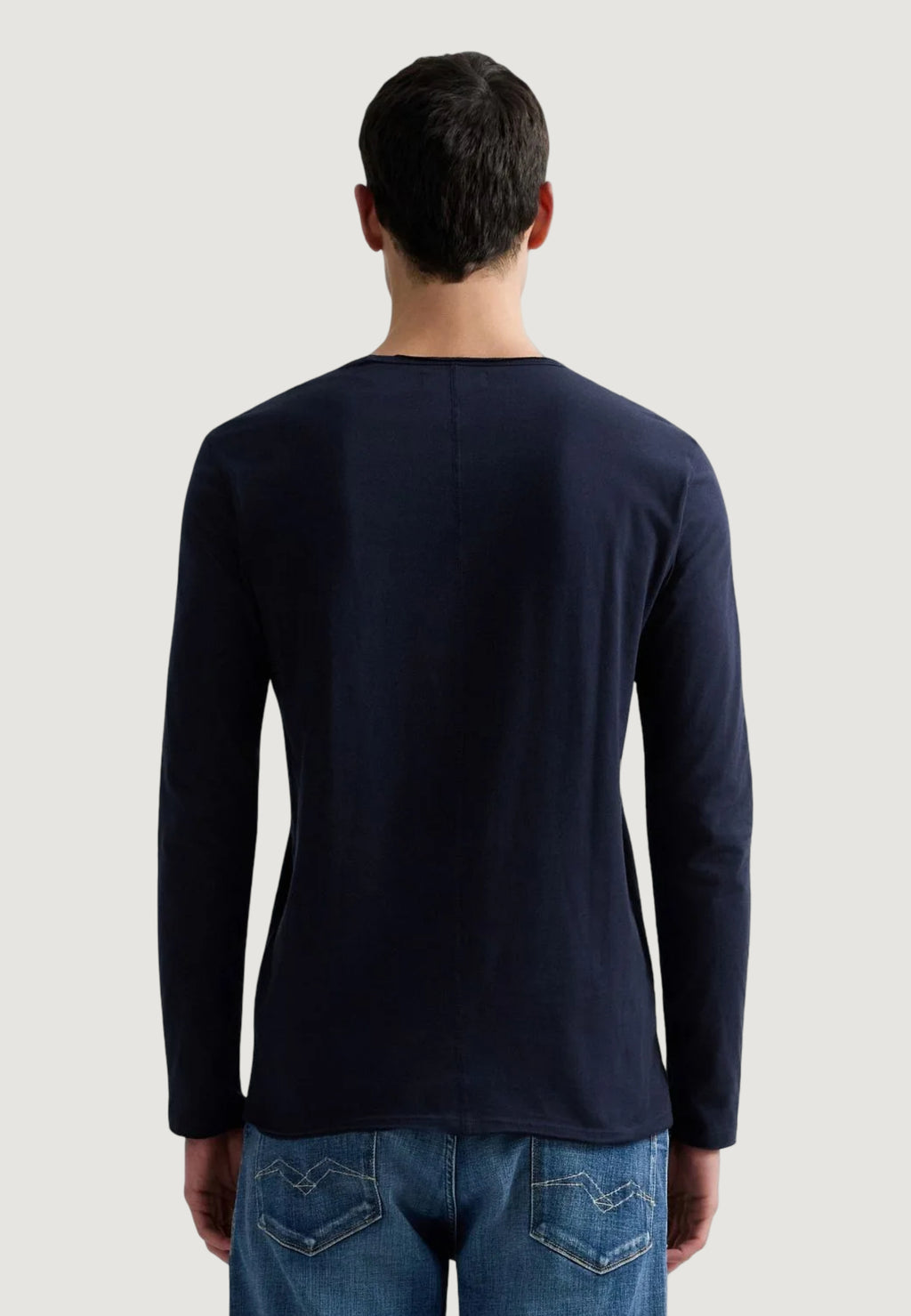 T-shirt manica lunga Replay BASIC JERSEY 30/1