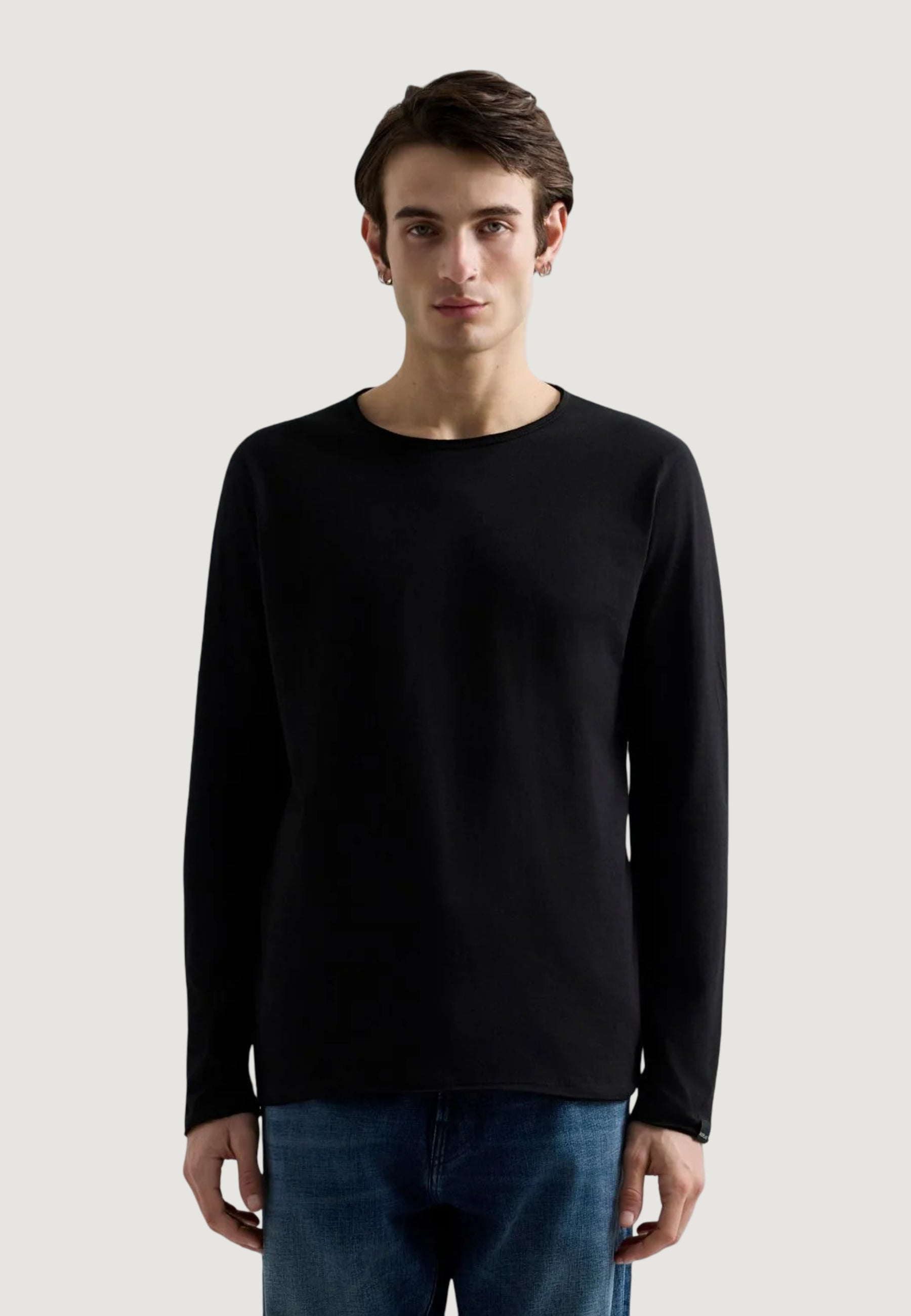 T-shirt manica lunga Replay BASIC JERSEY 30/1