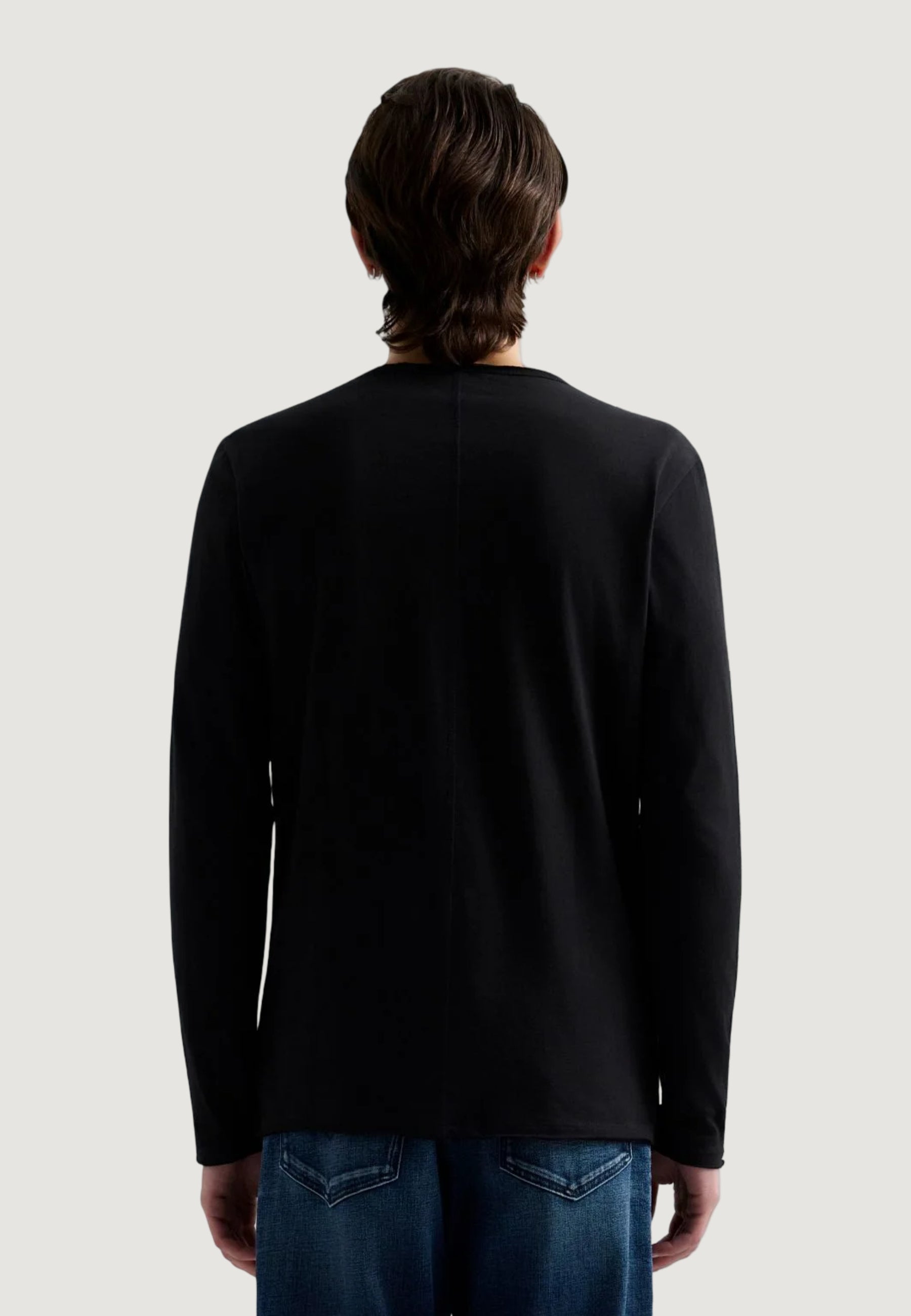T-shirt manica lunga Replay BASIC JERSEY 30/1
