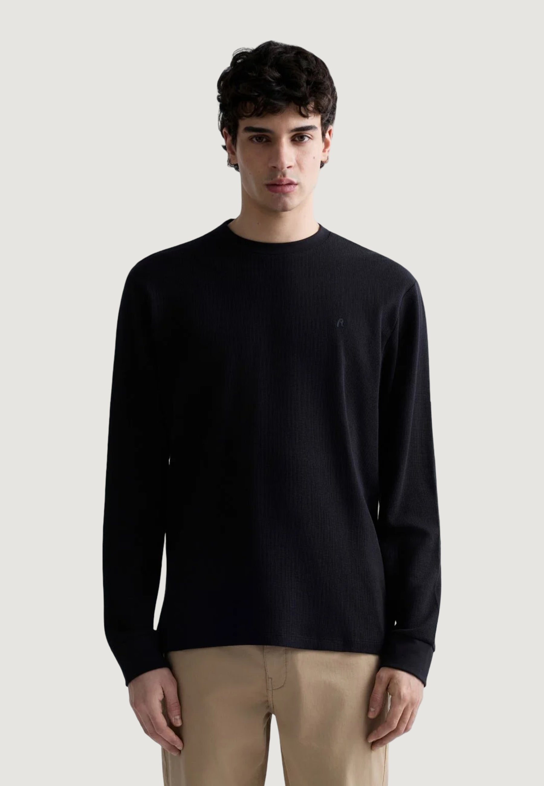 T-shirt Replay WAFFLE FABRIC