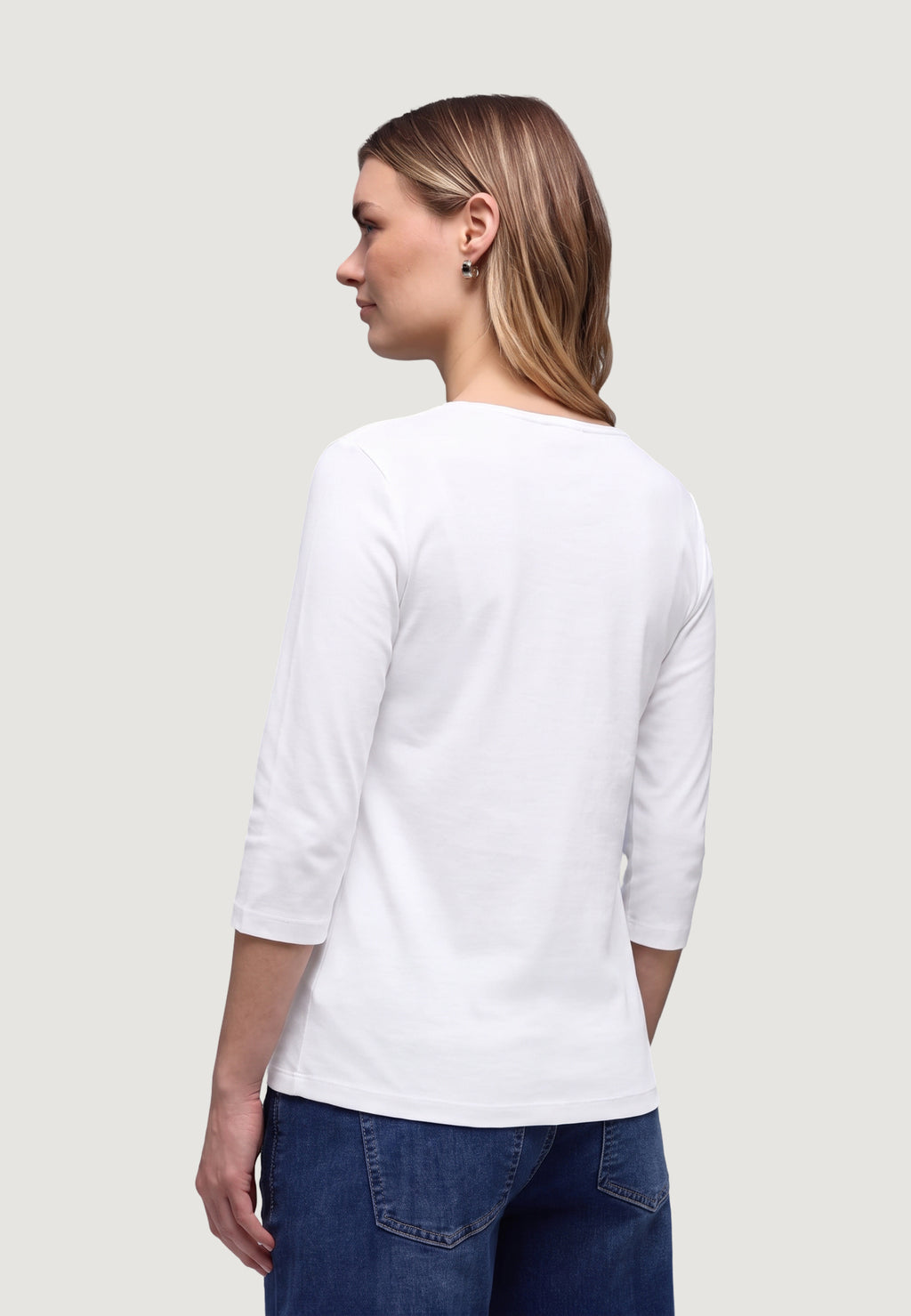 T-shirt manica lunga Street One LTD QR Style heart neck Ada