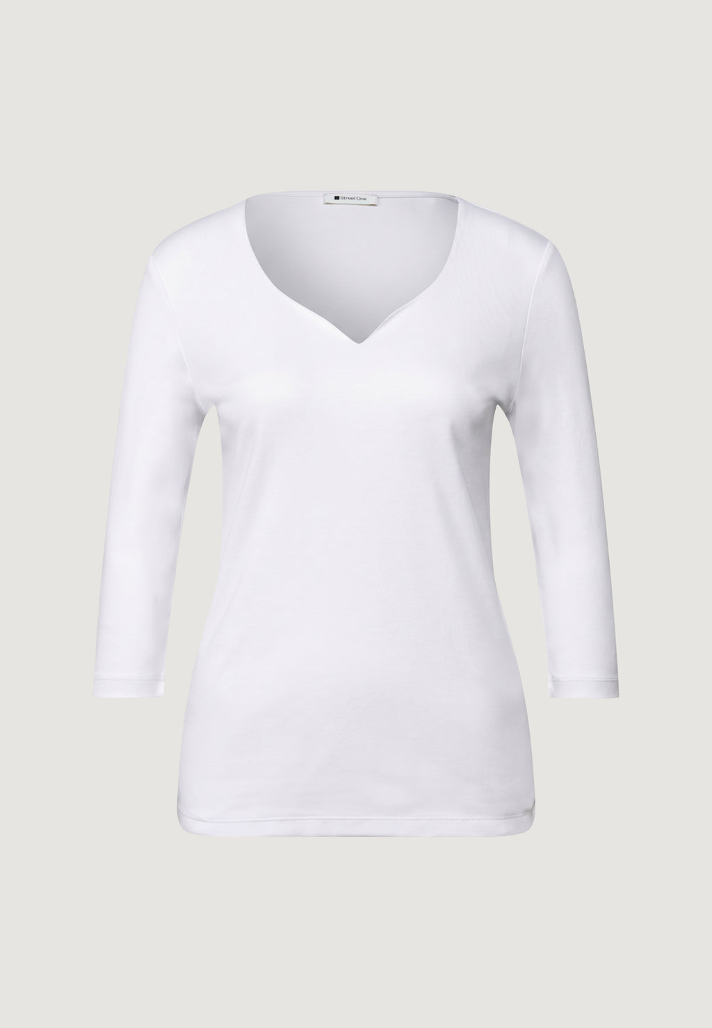 T-shirt manica lunga Street One LTD QR Style heart neck Ada