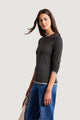 T-shirt manica lunga Street One shirt w.printed mesh cuffs