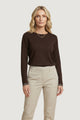 T-shirt Street One shirt w.printed mesh cuffs