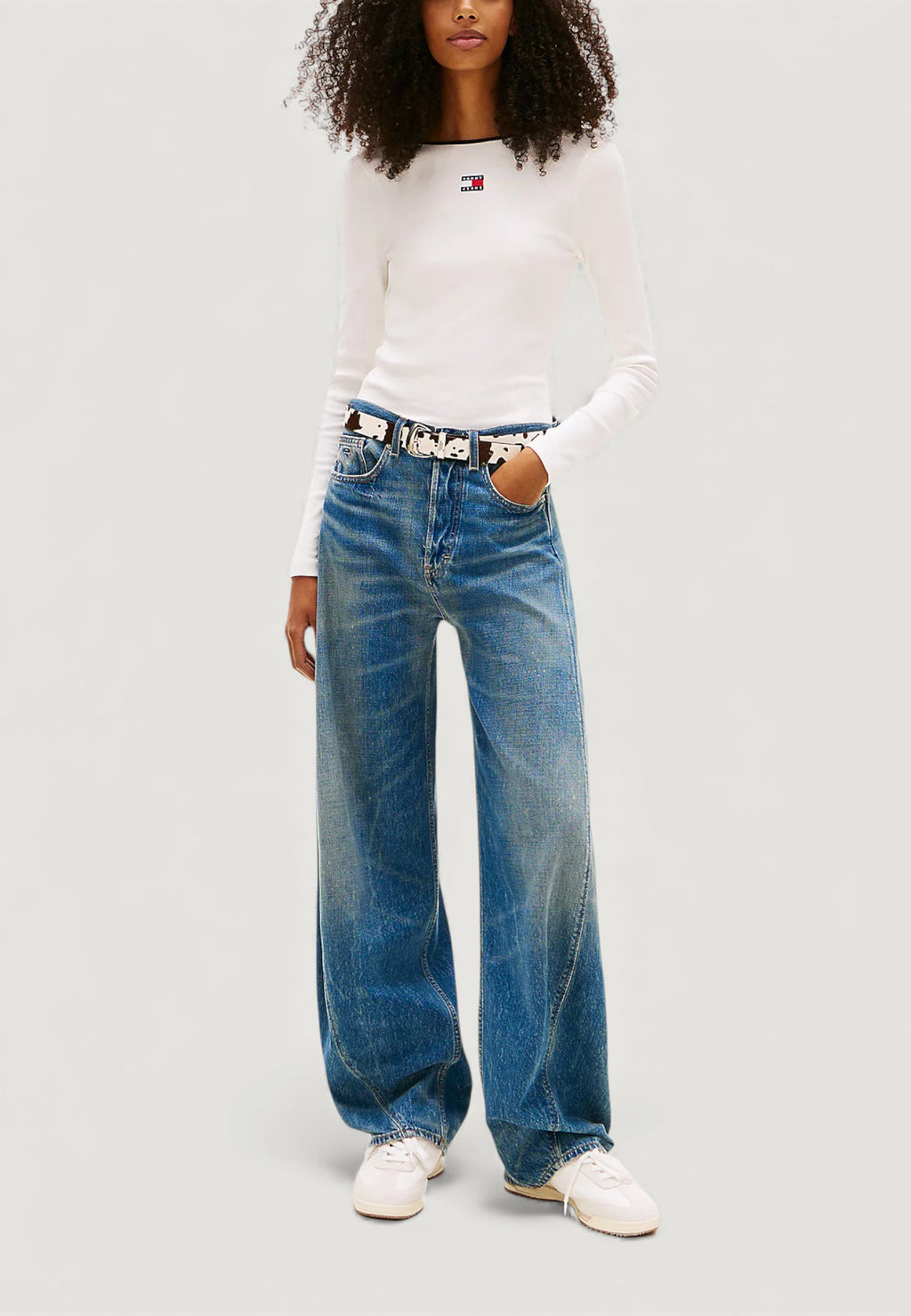 T-shirt manica lunga Tommy Hilfiger Jeans DW0DW21839