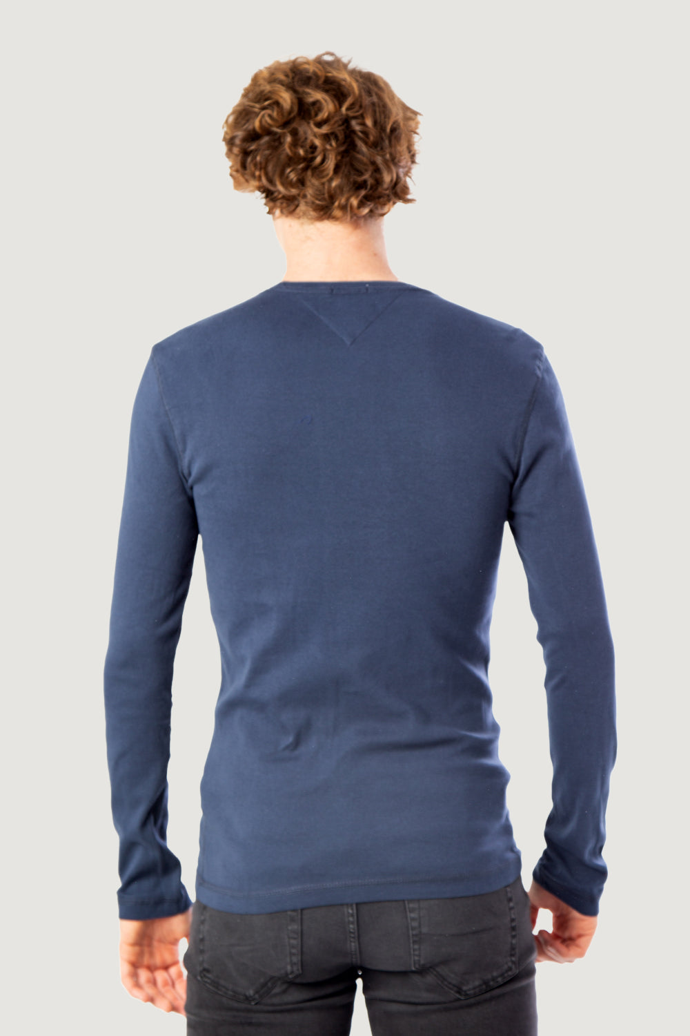 T-shirt Tommy Hilfiger Jeans ORIGINAL RIB LONGSLEEVE TEE