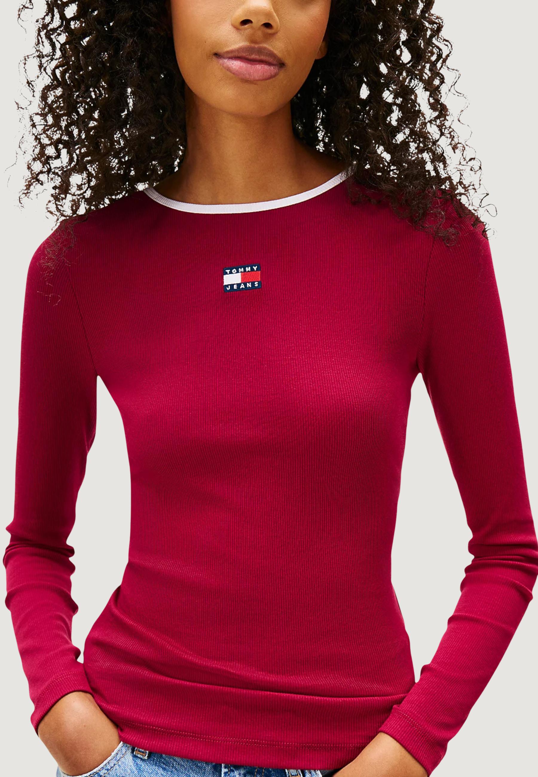 T-shirt manica lunga Tommy Hilfiger Jeans DW0DW21839