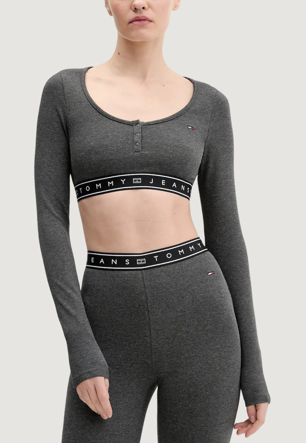 T-shirt manica lunga Tommy Hilfiger Jeans DW0DW22538