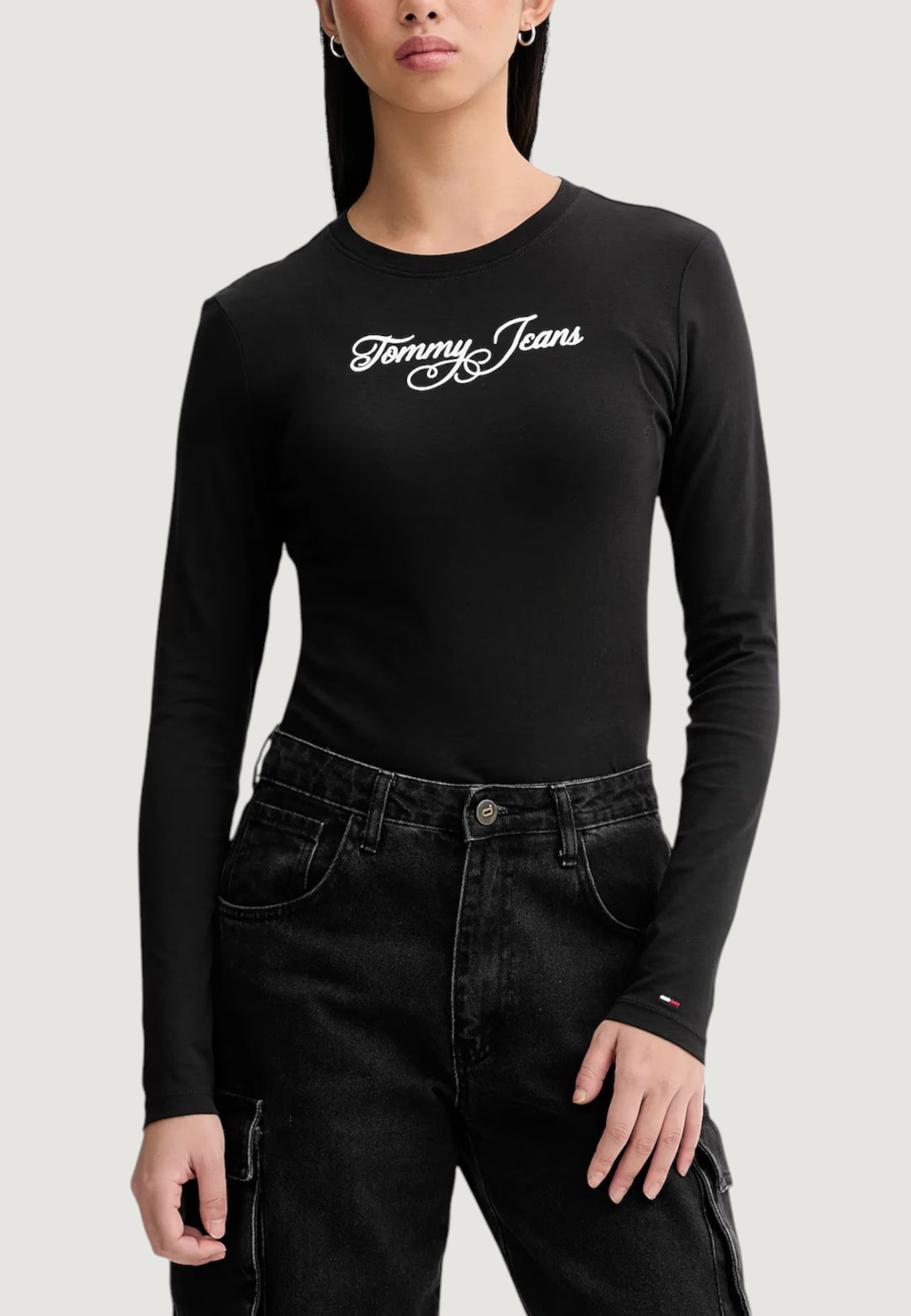 T-shirt manica lunga Tommy Hilfiger Jeans DW0DW21844