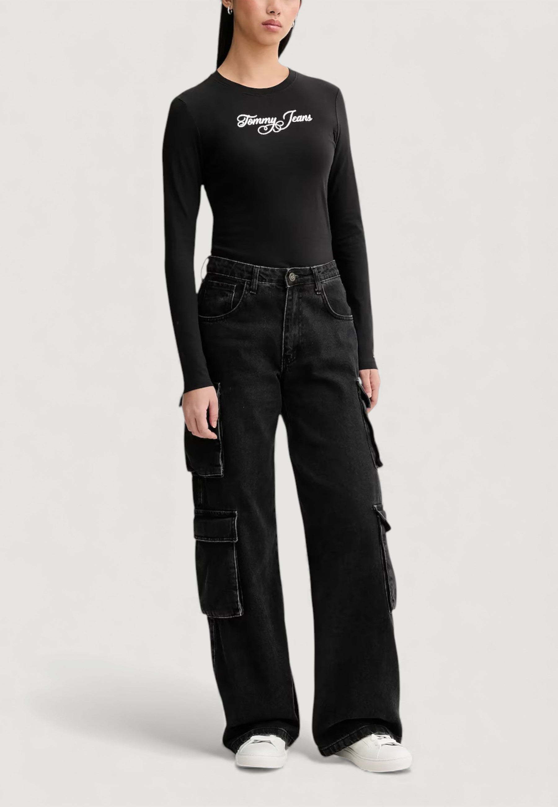 T-shirt manica lunga Tommy Hilfiger Jeans DW0DW21844