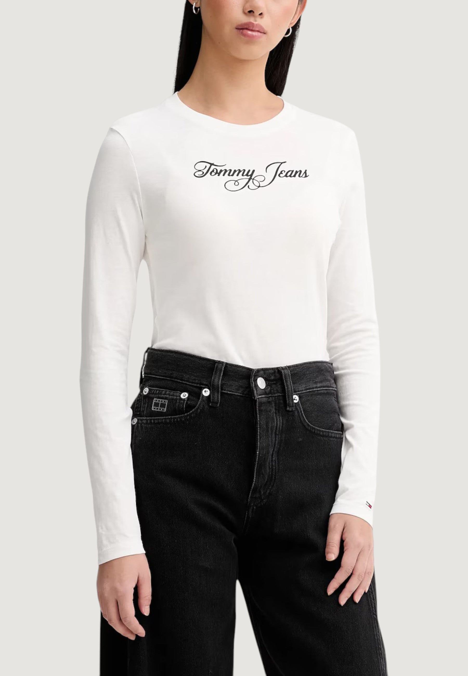 T-shirt manica lunga Tommy Hilfiger Jeans DW0DW21844