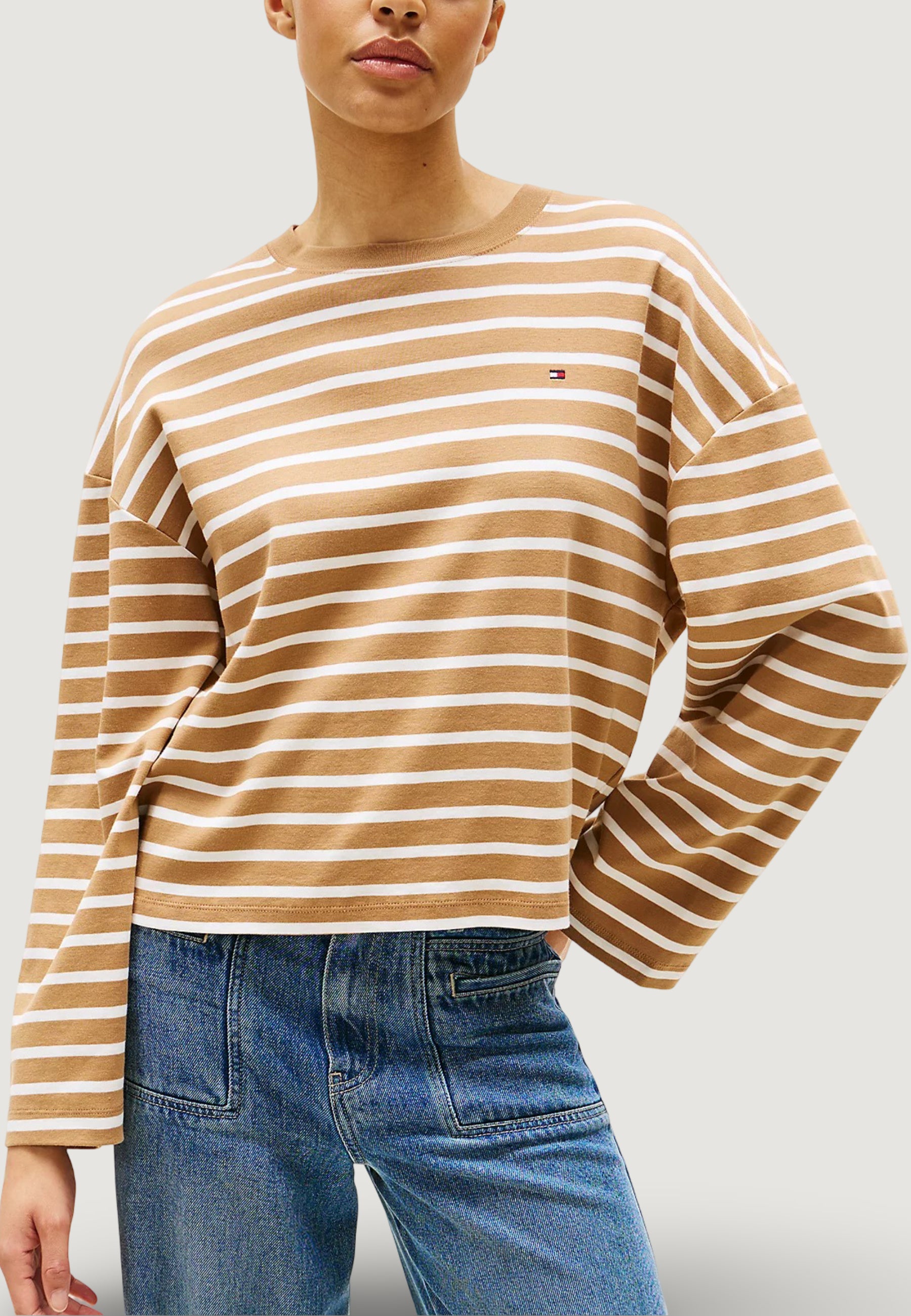 T-shirt manica lunga Tommy Hilfiger MODERN CODY RLX C-NK