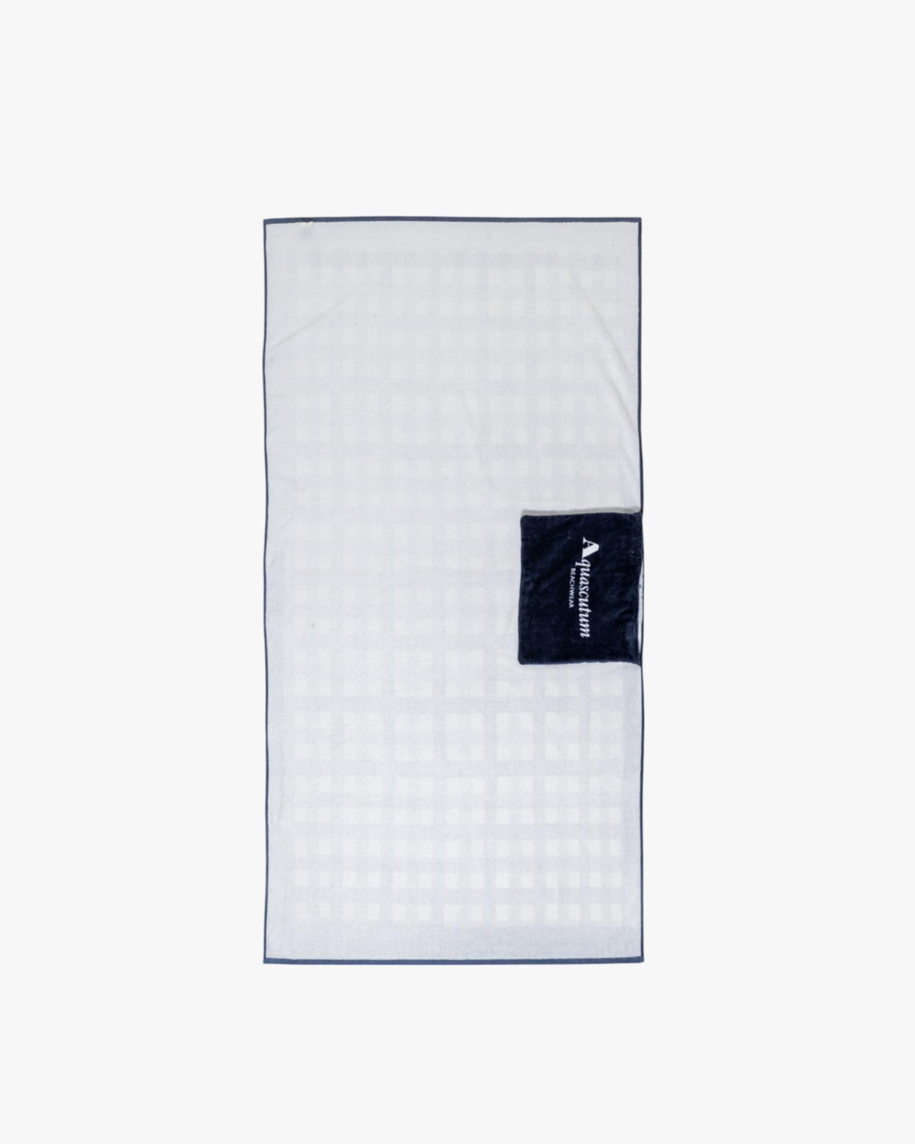  Aquascutum Active BEACH TOWEL ICONIC CHECK