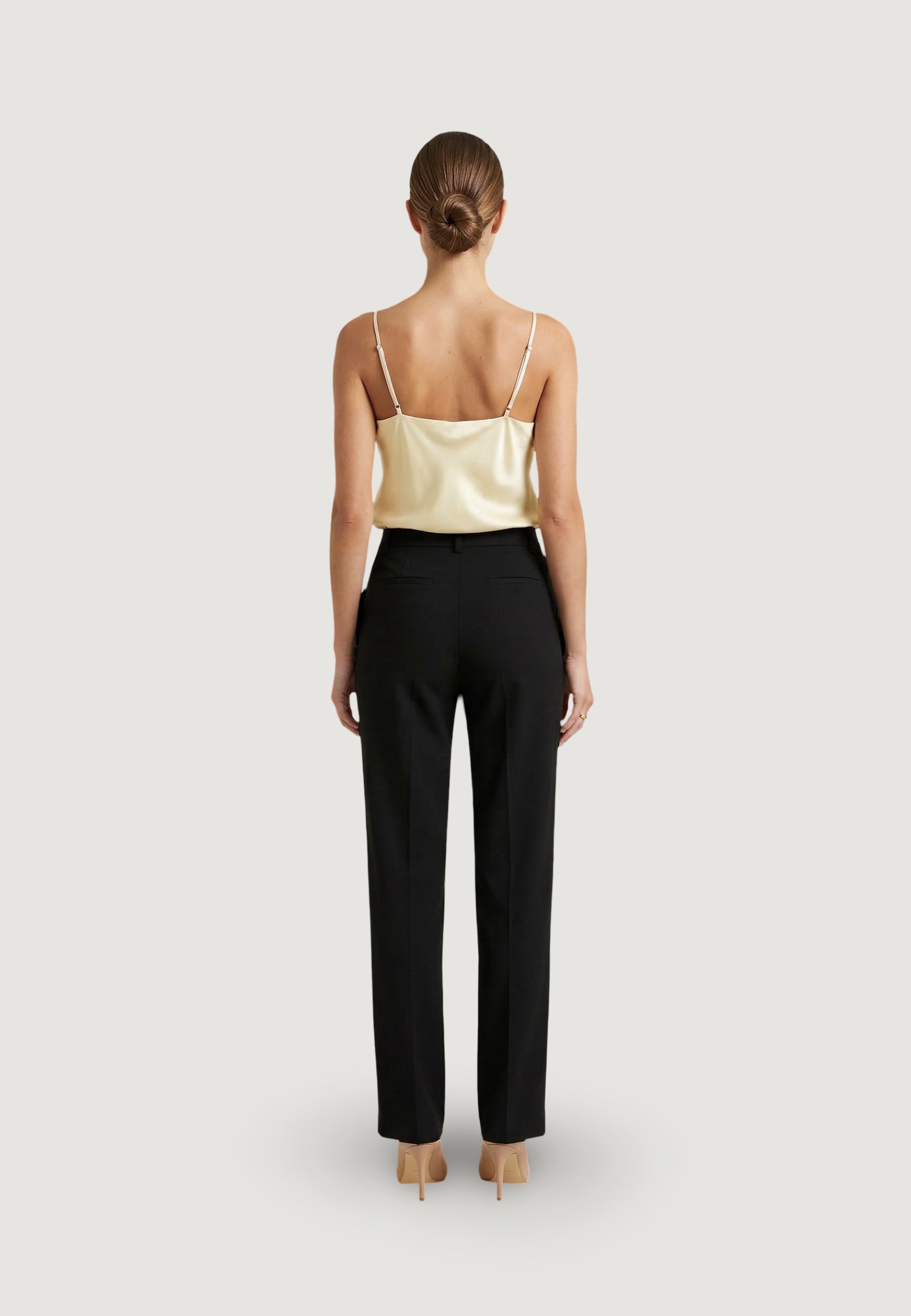 Top Artigli BRETELLINE RASO