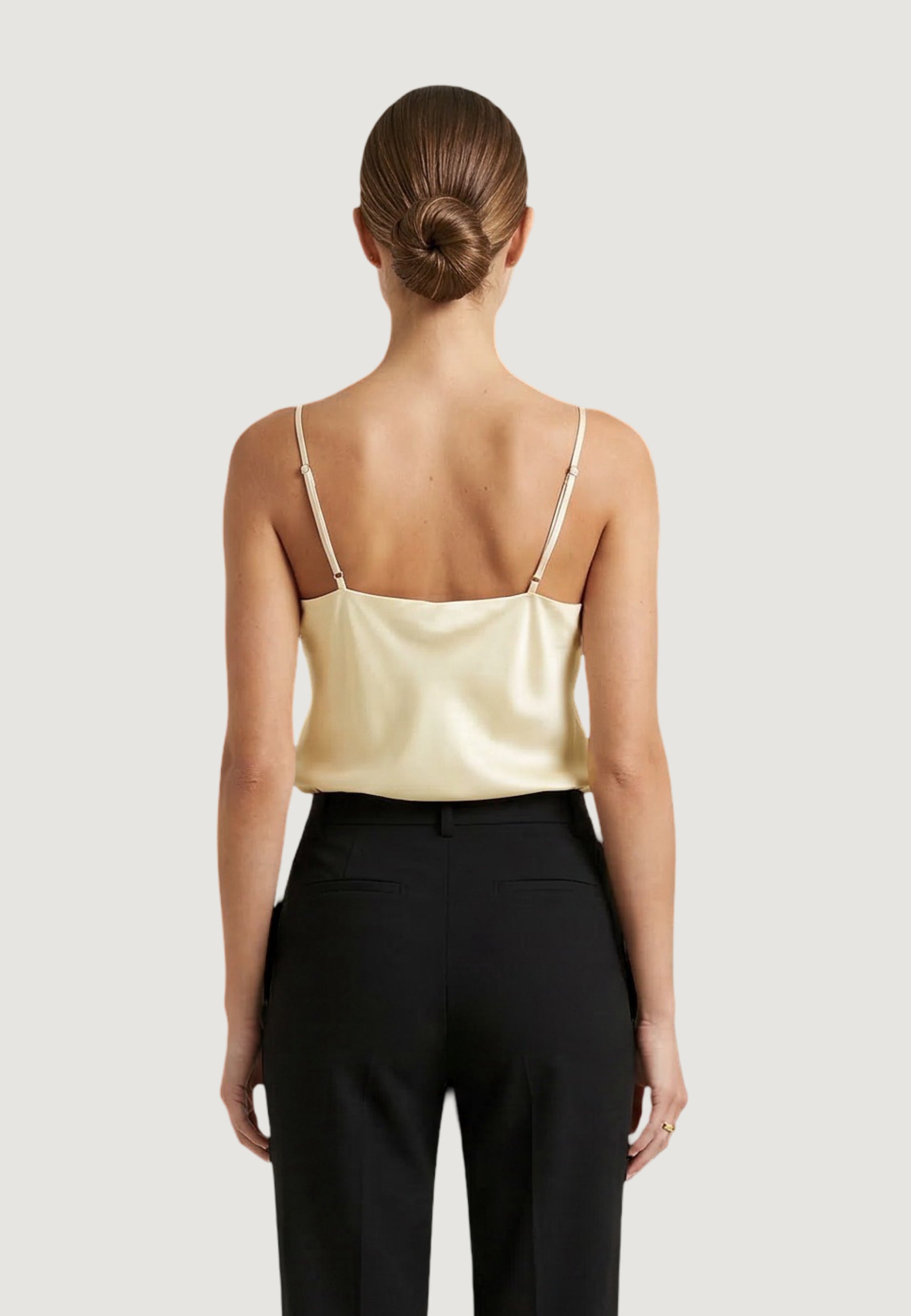 Top Artigli BRETELLINE RASO