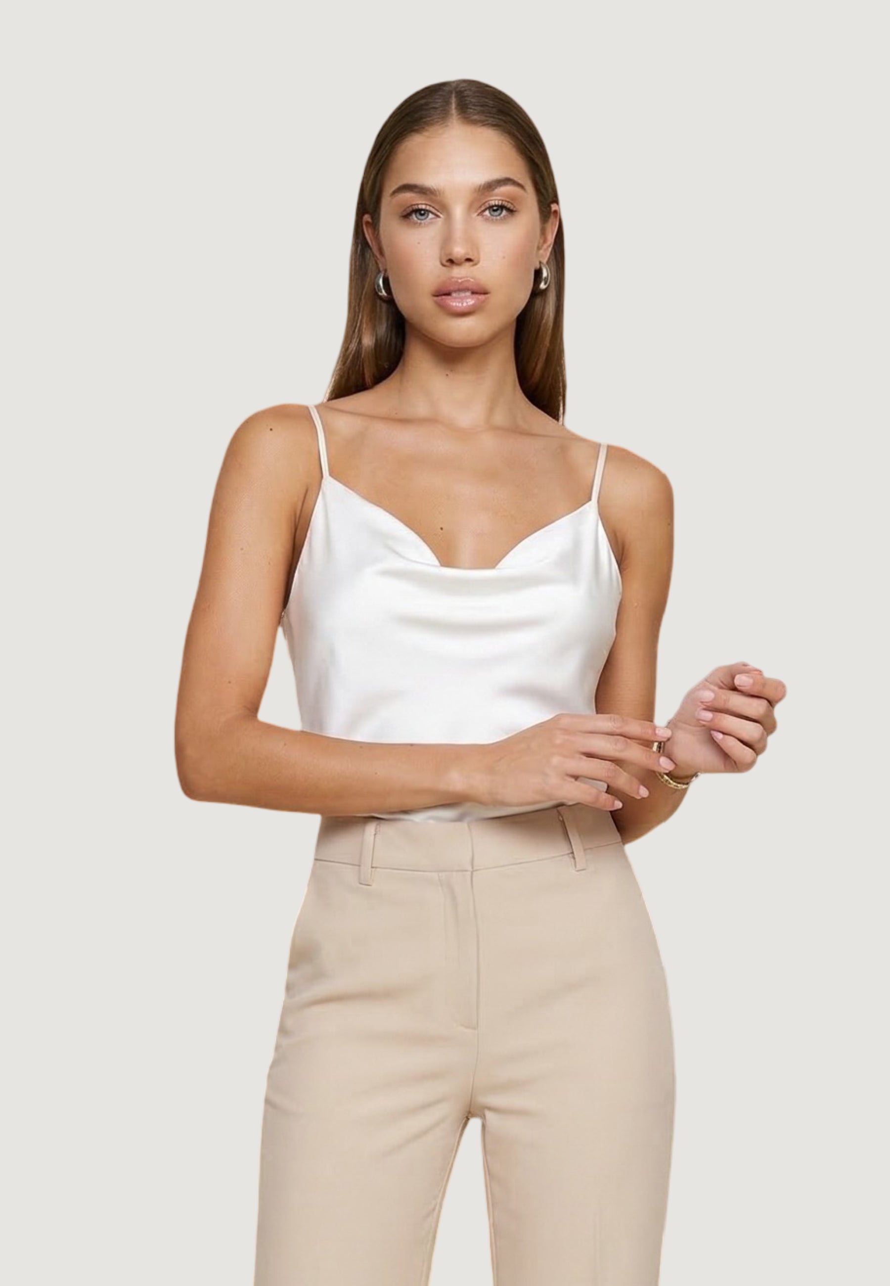 Top Artigli BRETELLINE RASO