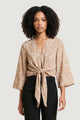 Top Ayfee TOP INCROCIATO MANICA KIMONO