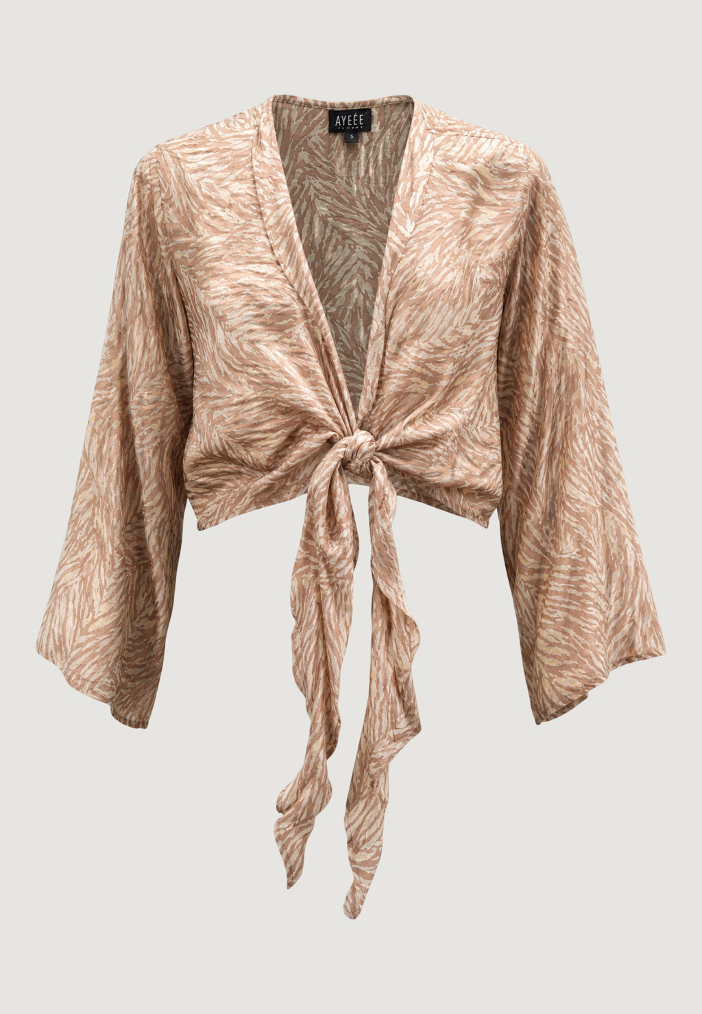Top Ayfee TOP INCROCIATO MANICA KIMONO