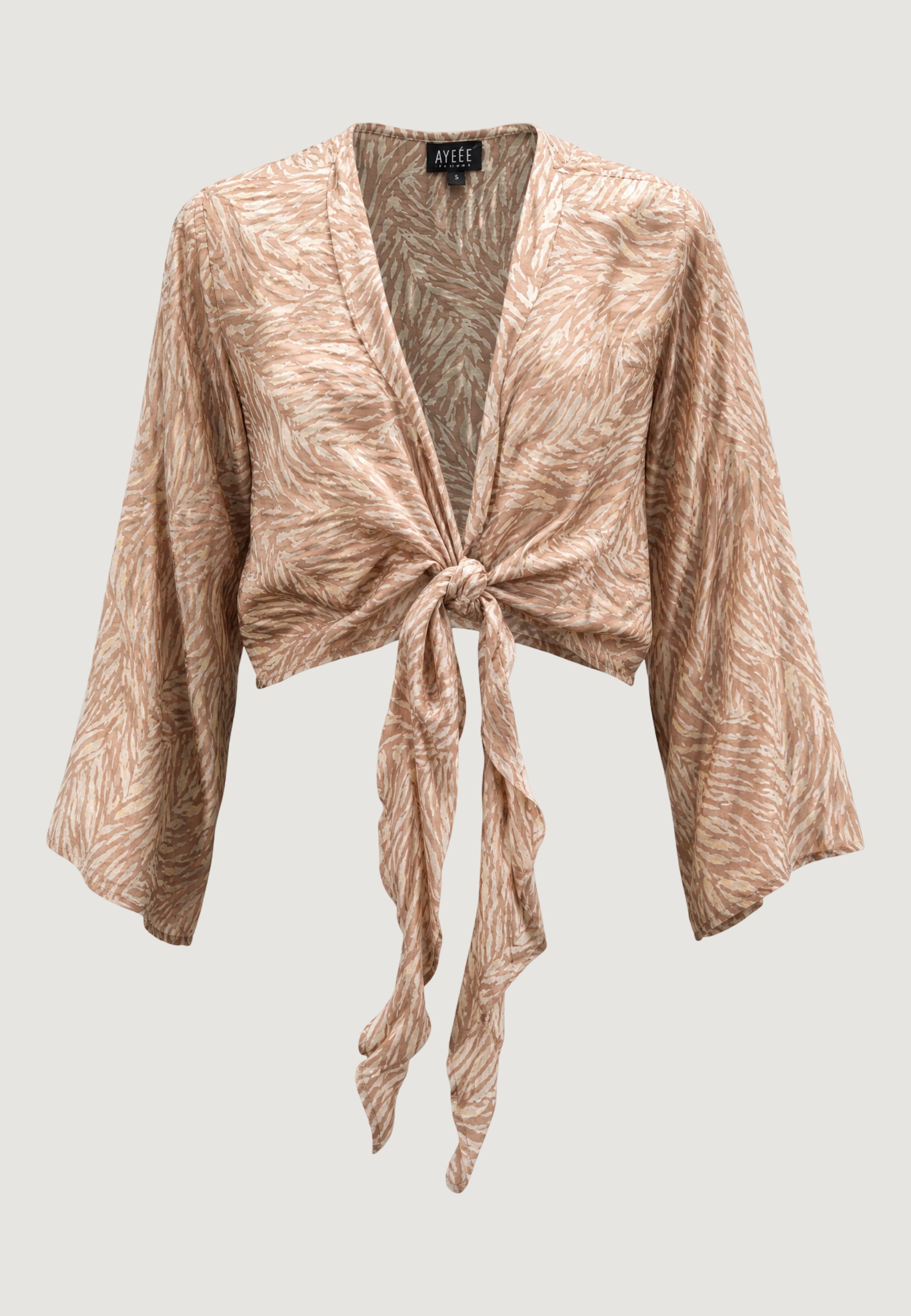 Top Ayfee TOP INCROCIATO MANICA KIMONO