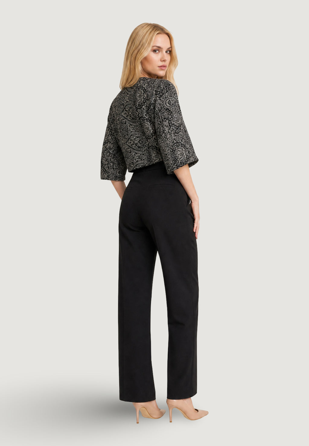 Top Ayfee TOP INCROCIATO MANICA KIMONO